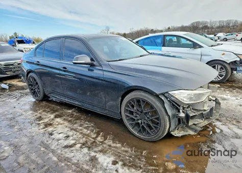 2014 BMW 335 Xi from USA, damaged, VIN WBA3B9C59EJ466124